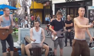 La migliore blues band mai vista su strada