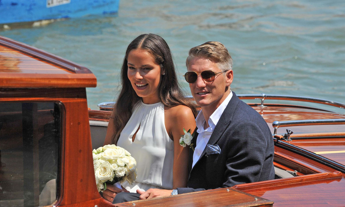 Ana Ivanovic e Bastian Schweinsteiger sposi a Venezia – Foto