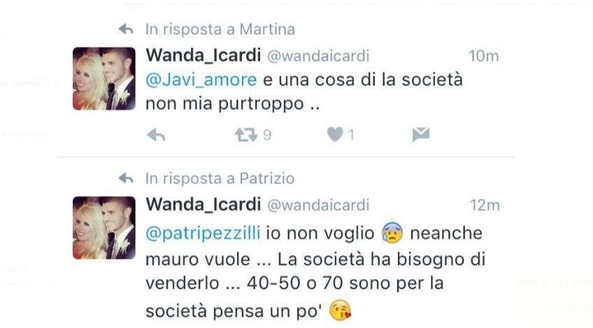 Inter, Icardi e Wanda Nara: il triangolo che infiamma il mercato Inter, Icardi e Wanda Nara: il triangolo che infiamma il mercato