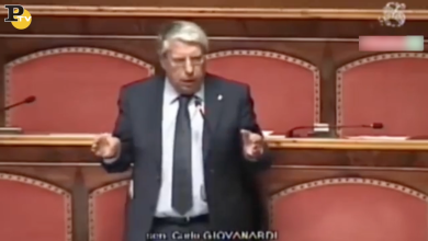 Giovanardi al Senato minimizza su Emmanuel. Bagarre in aula | video