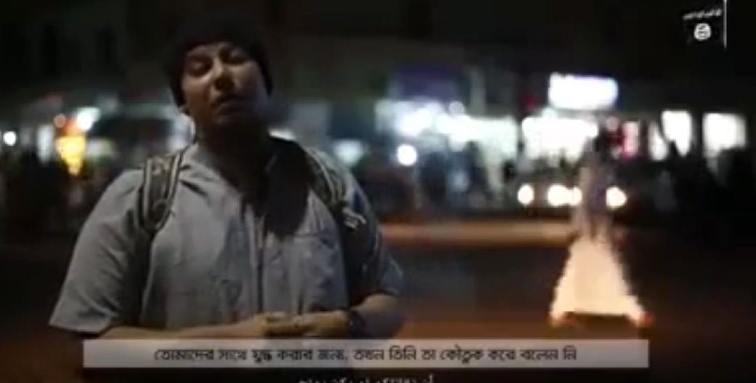 Isis, il nuovo video shock in Bangladesh: “Non smetteremo di uccidere i crociati” Isis, il nuovo video shock in Bangladesh: “Non smetteremo di uccidere i crociati”