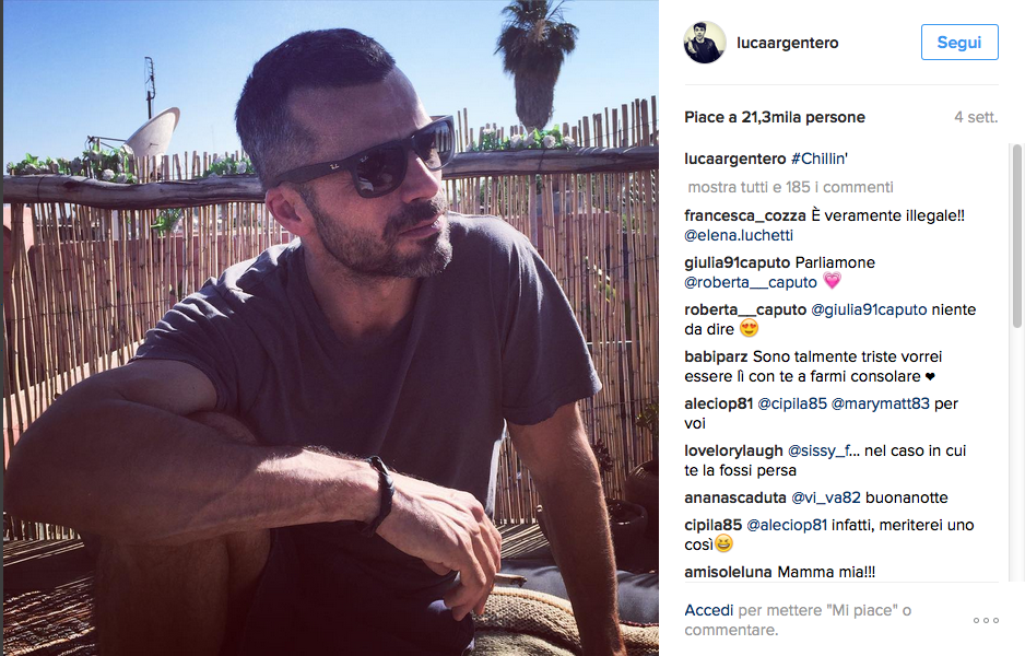 Luca Argentero, vacanza di passione con Cristina Marino Luca Argentero, vacanza di passione con Cristina Marino