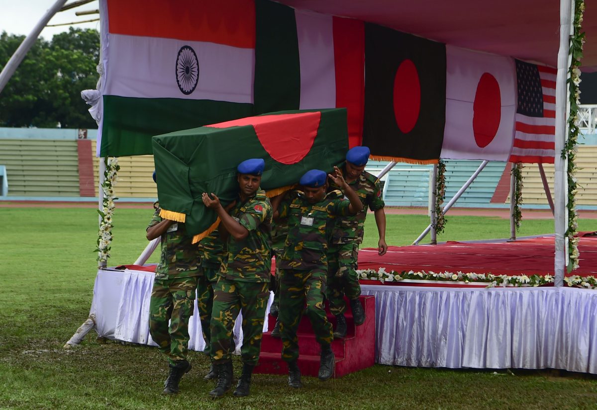 Galleria foto 'Bangladesh: funerali di stato allo stadio di Dacca – FOTO' - foto 10