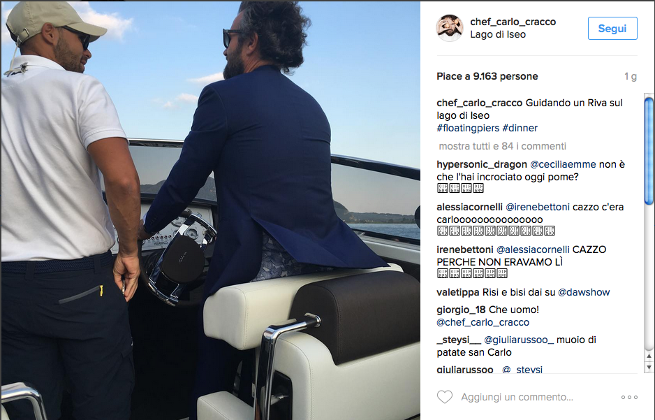 Da Carlo Cracco a Willem Dafoe, tanti i vip sulla passerella di Christo Da Carlo Cracco a Willem Dafoe, tanti i vip sulla passerella di Christo