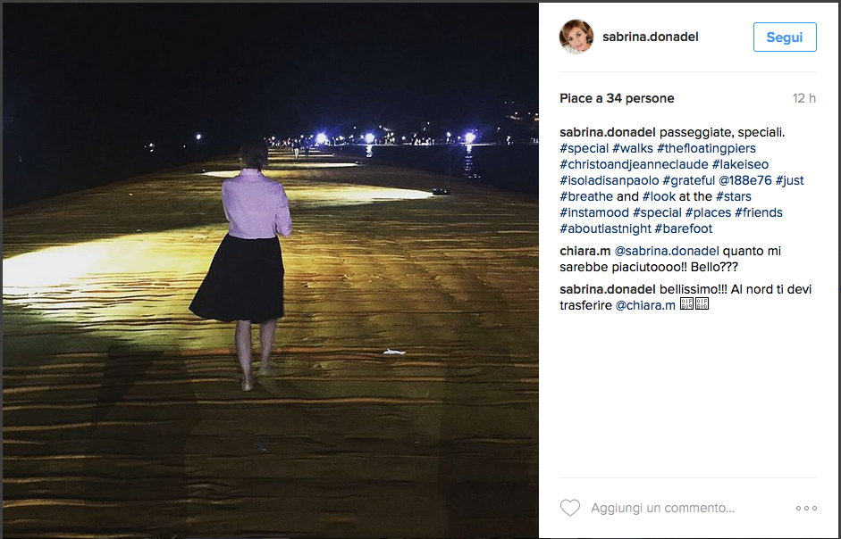 Da Carlo Cracco a Willem Dafoe, tanti i vip sulla passerella di Christo Da Carlo Cracco a Willem Dafoe, tanti i vip sulla passerella di Christo