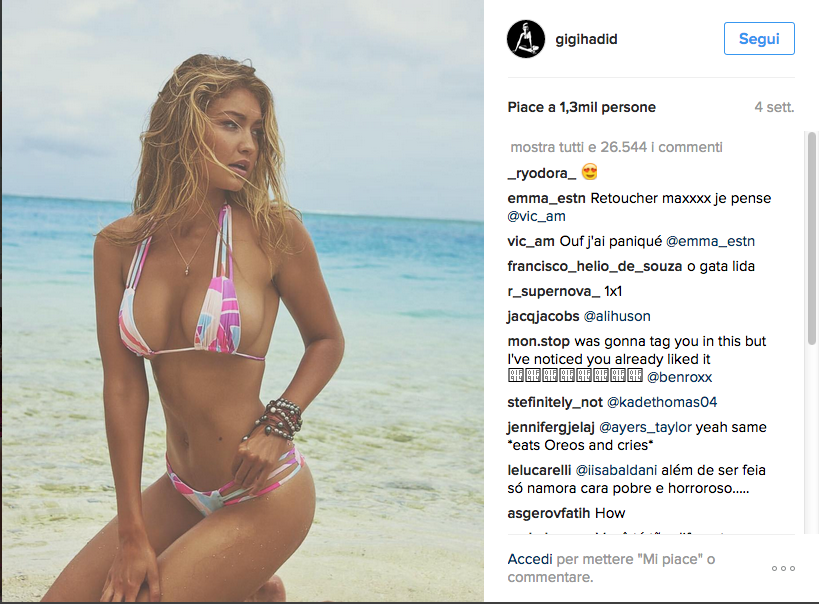 E’ sempre Gisele Bundchen la modella più pagata al mondo