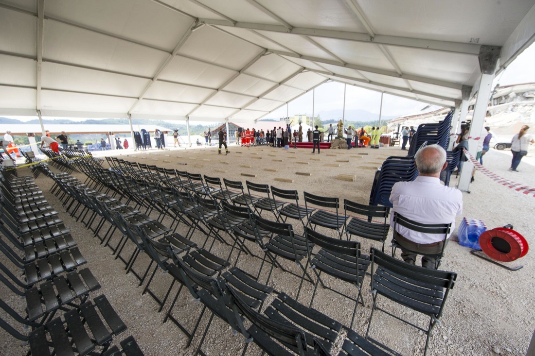 Amatrice: i funerali delle vittime del terremoto – Foto