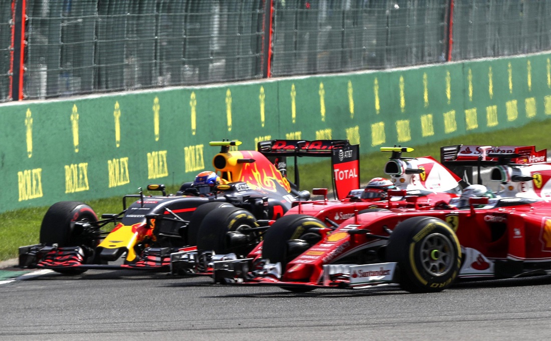 Gp Belgio, Ferrari k.o. Colpa di Verstappen, ma anche di Vettel Gp Belgio, Ferrari k.o. Colpa di Verstappen, ma anche di Vettel