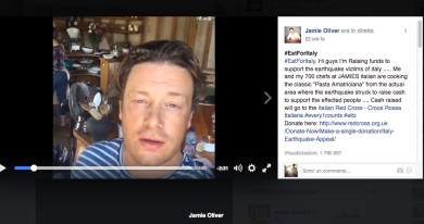 Terremoto, l’amatriciana del super chef Jamie Oliver per l’Italia