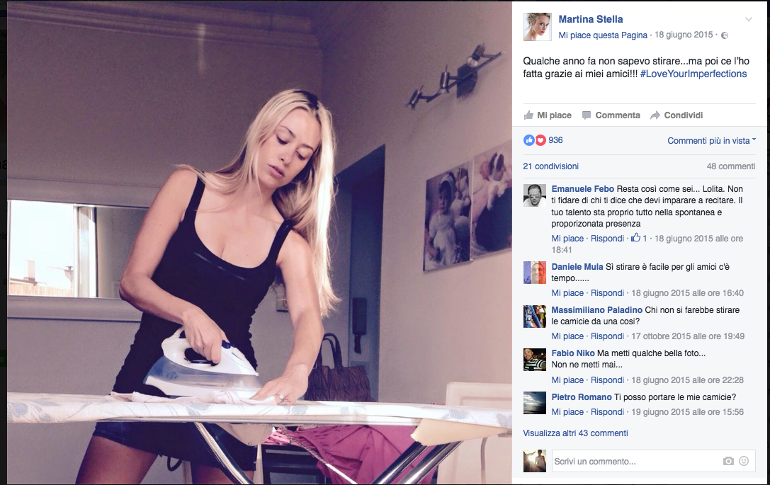 Martina Stella e Andrea Manfredonia sposi a settembre