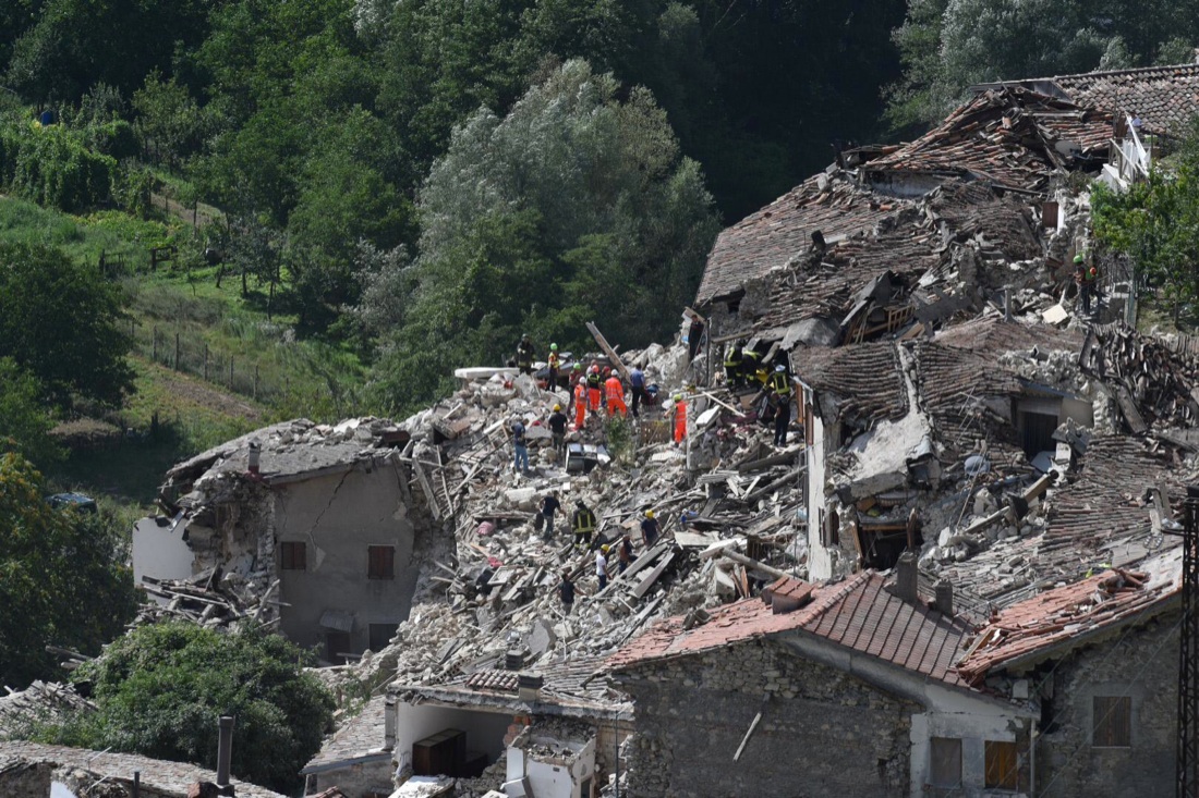 Terremoto in Centro Italia: Pescara del Tronto, la frazione devastata – FOTO