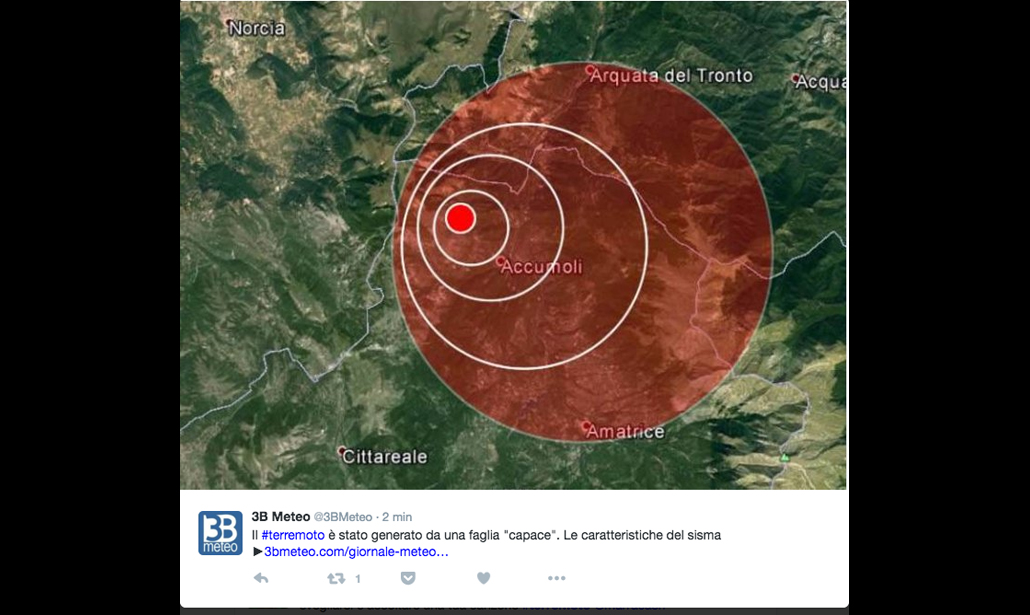 Terremoto in Centro Italia: Accumoli non c’è più – FOTO