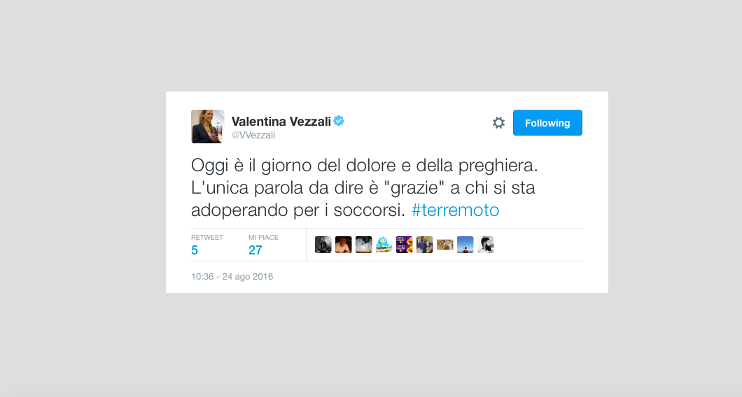 Galleria foto 'Terremoto, il cordoglio nel mondo dello sport' - foto 22