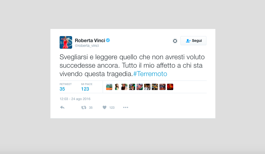 Galleria foto 'Terremoto, il cordoglio nel mondo dello sport' - foto 7