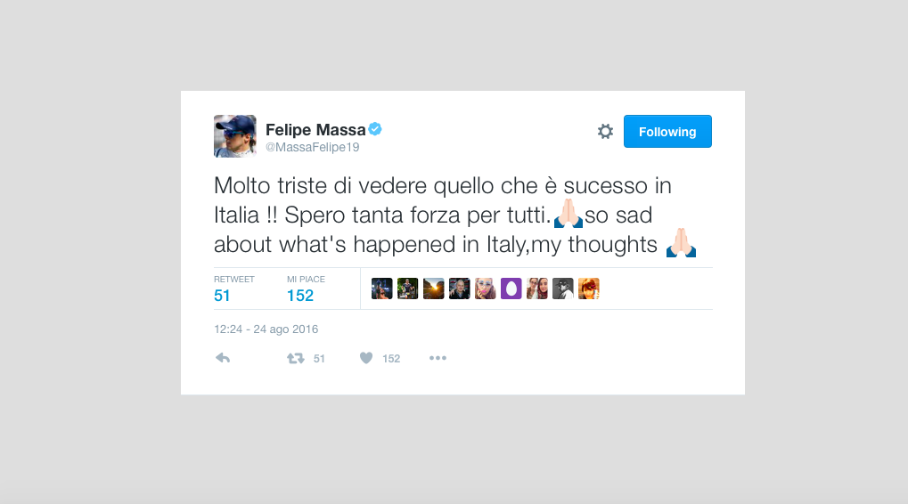 Galleria foto 'Terremoto, il cordoglio nel mondo dello sport' - foto 10