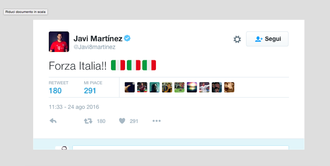 Galleria foto 'Terremoto, il cordoglio nel mondo dello sport' - foto 31