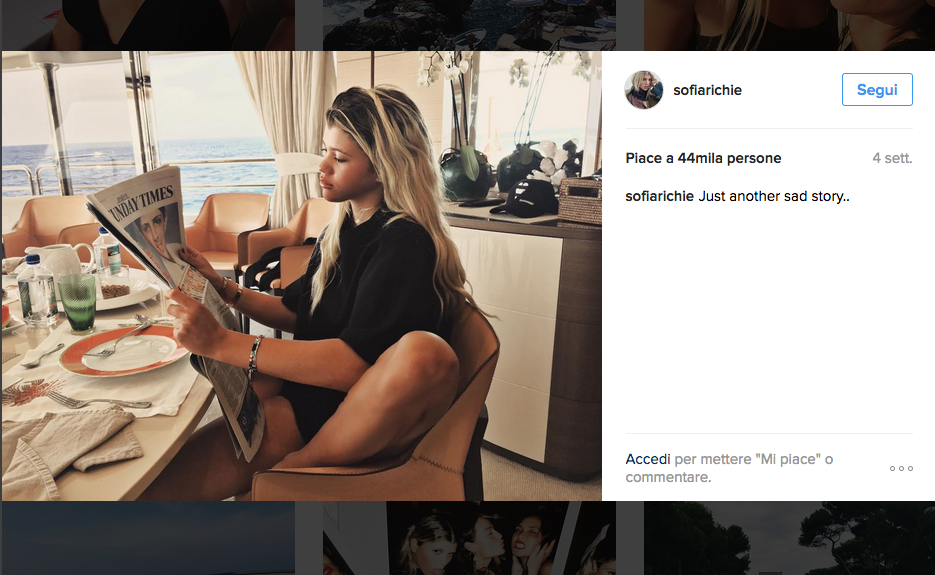 Chi è Sofia Richie, la nuova fiamma di Justin Bieber