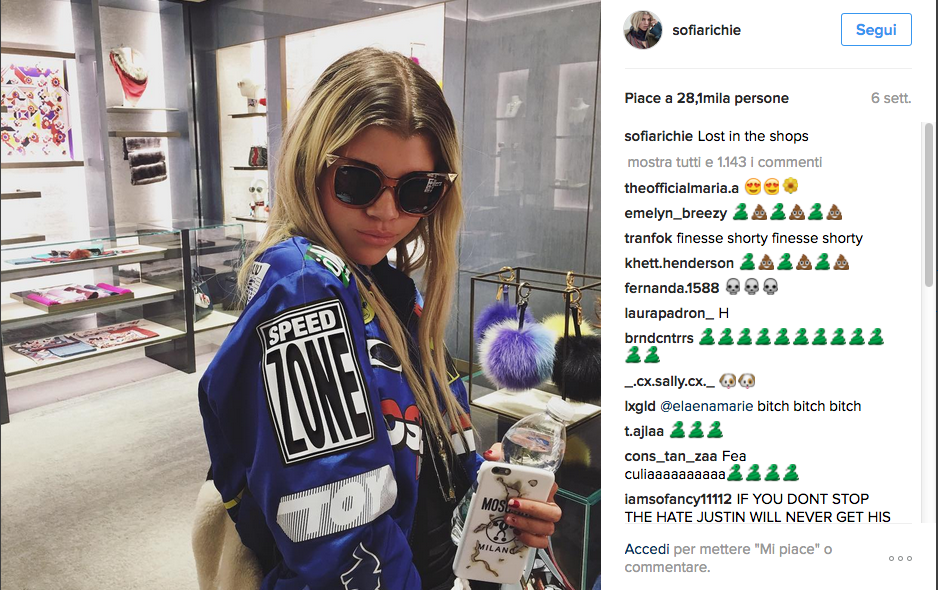 Chi è Sofia Richie, la nuova fiamma di Justin Bieber
