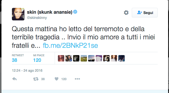 Terremoto, la solidarietà vip corre sui social network Terremoto, la solidarietà vip corre sui social network