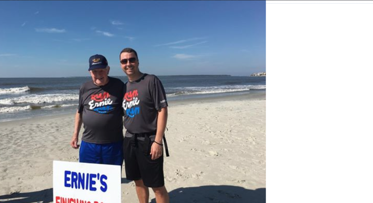 Ha 93 anni il veterano che ha attraversato gli USA a piedi