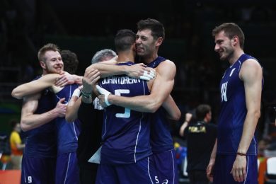 Rio 2016, pallavolo maschile: Italia da sogno, è finale olimpica