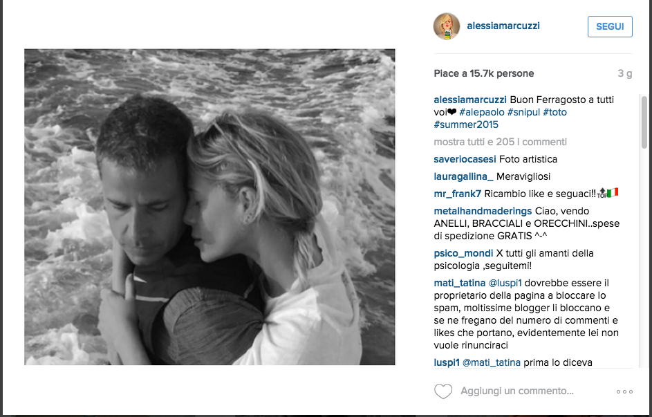 Alessia Marcuzzi è di nuovo incinta?