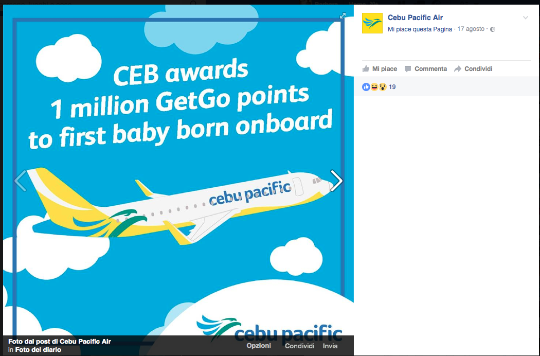 Bimba nasce in volo: un milione di miglia gratis per la piccola Haven Bimba nasce in volo: un milione di miglia gratis per la piccola Haven