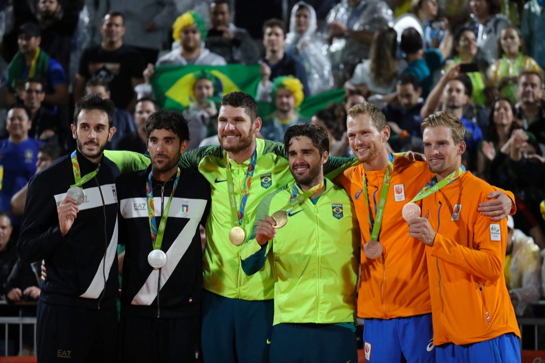 Rio 2016, beach volley: la favola di Lupo-Nicolai è d’argento