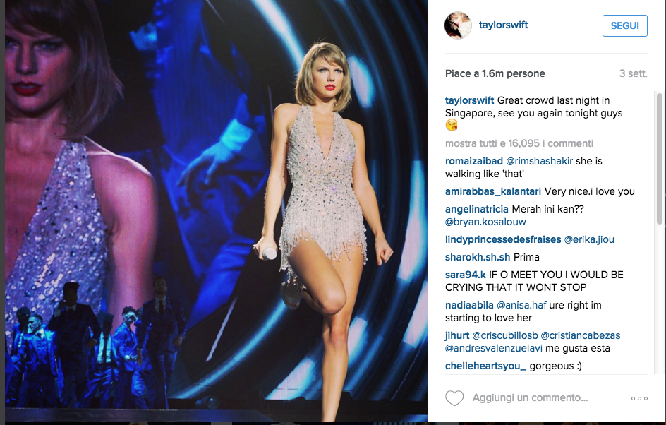 Taylor Swift, un milione di dollari alla Louisiana alluvionata Taylor Swift, un milione di dollari alla Louisiana alluvionata