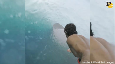 Surf: il video nel tunnel “dentro” l’onda