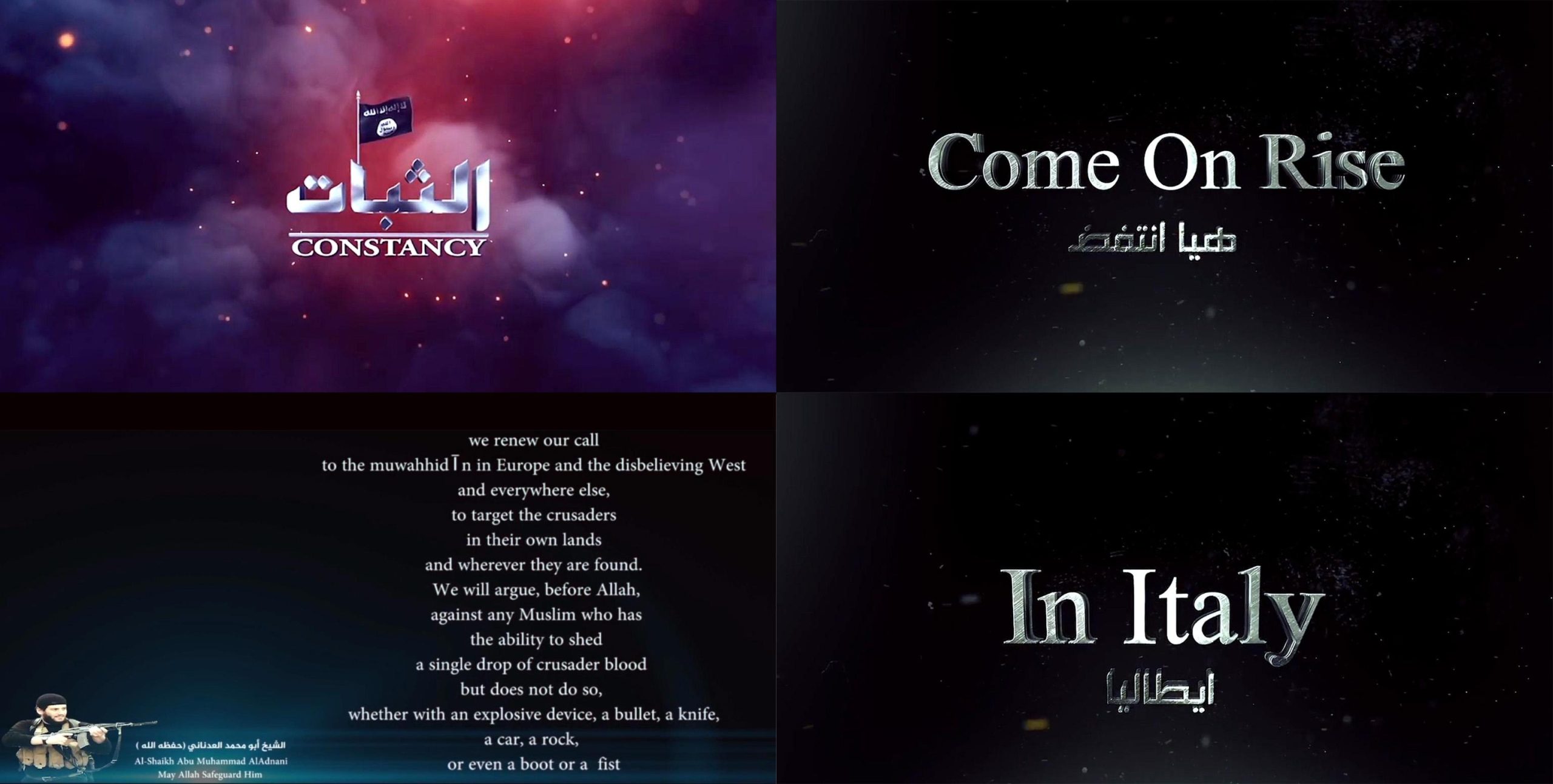 L’Isis ai lupi solitari: “Attaccate”. Nel mirino, anche l’Italia L’Isis ai lupi solitari: “Attaccate”. Nel mirino, anche l’Italia