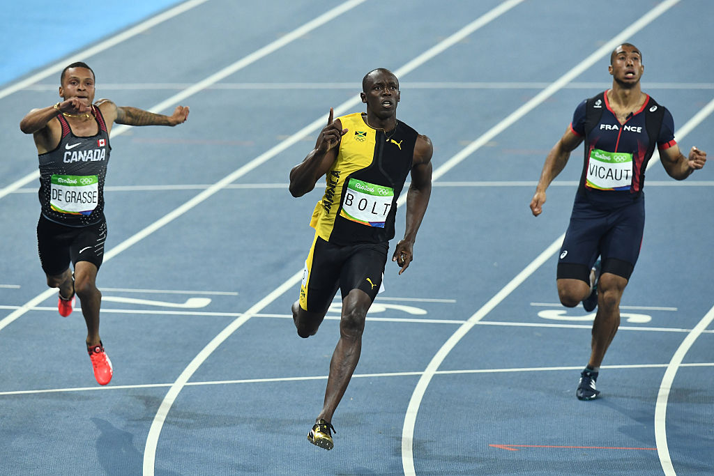 Rio 2016, 100 metri: vince Usain Bolt per un tris da record Rio 2016, 100 metri: vince Usain Bolt per un tris da record