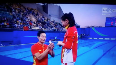 Proposta di matrimonio ad He Zi, Rio 2016 | video