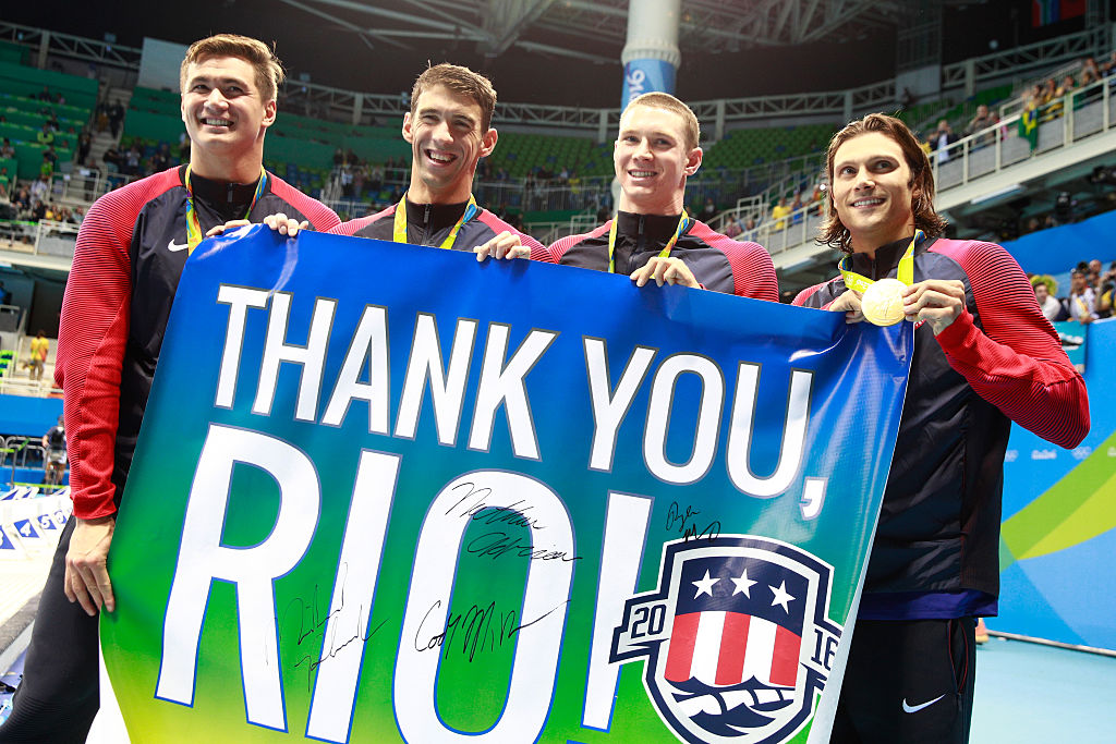 Rio 2016, i 23 ori di Phelps alle Olimpiadi