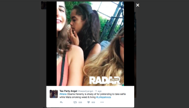 Malia Obama fuma. Ma cosa?