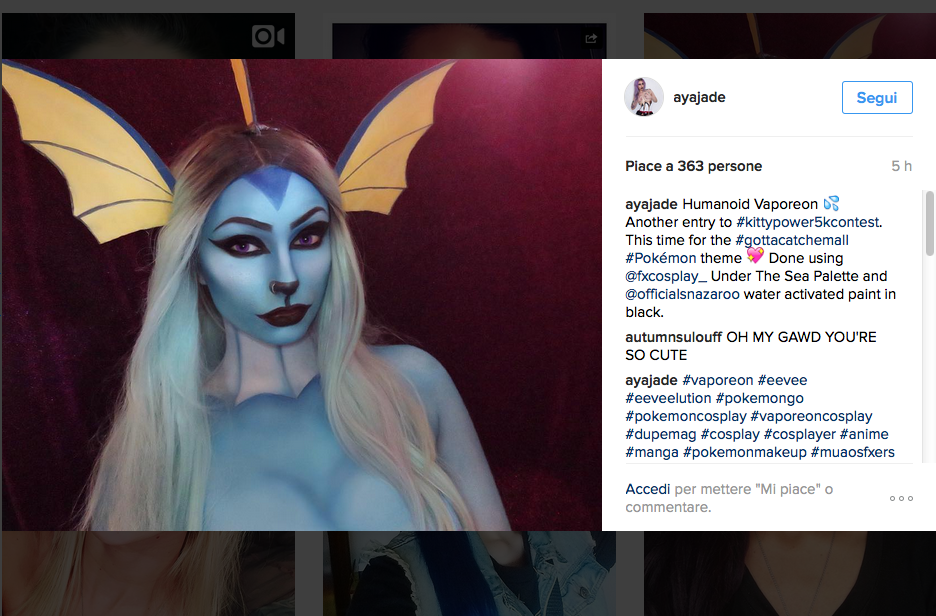 Truccarsi da Pokèmon, su Instagram è #pokemonmakeup mania Truccarsi da Pokèmon, su Instagram è #pokemonmakeup mania