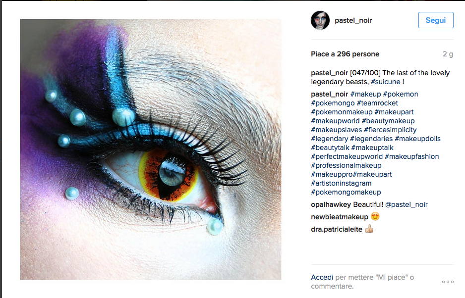 Truccarsi da Pokèmon, su Instagram è #pokemonmakeup mania Truccarsi da Pokèmon, su Instagram è #pokemonmakeup mania