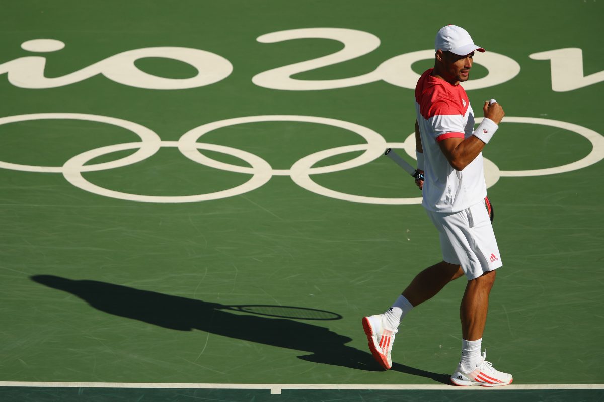 Galleria foto 'Rio 2016, Fognini illude e poi perde con Murray. Le immagini più belle' - foto 1