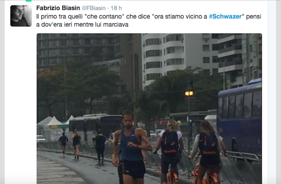Caso Schwazer: colpa o complotto? Le reazioni di vip e tifosi Caso Schwazer: colpa o complotto? Le reazioni di vip e tifosi