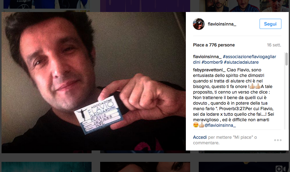 Flavio Insinna, sposo a sorpresa Flavio Insinna, sposo a sorpresa