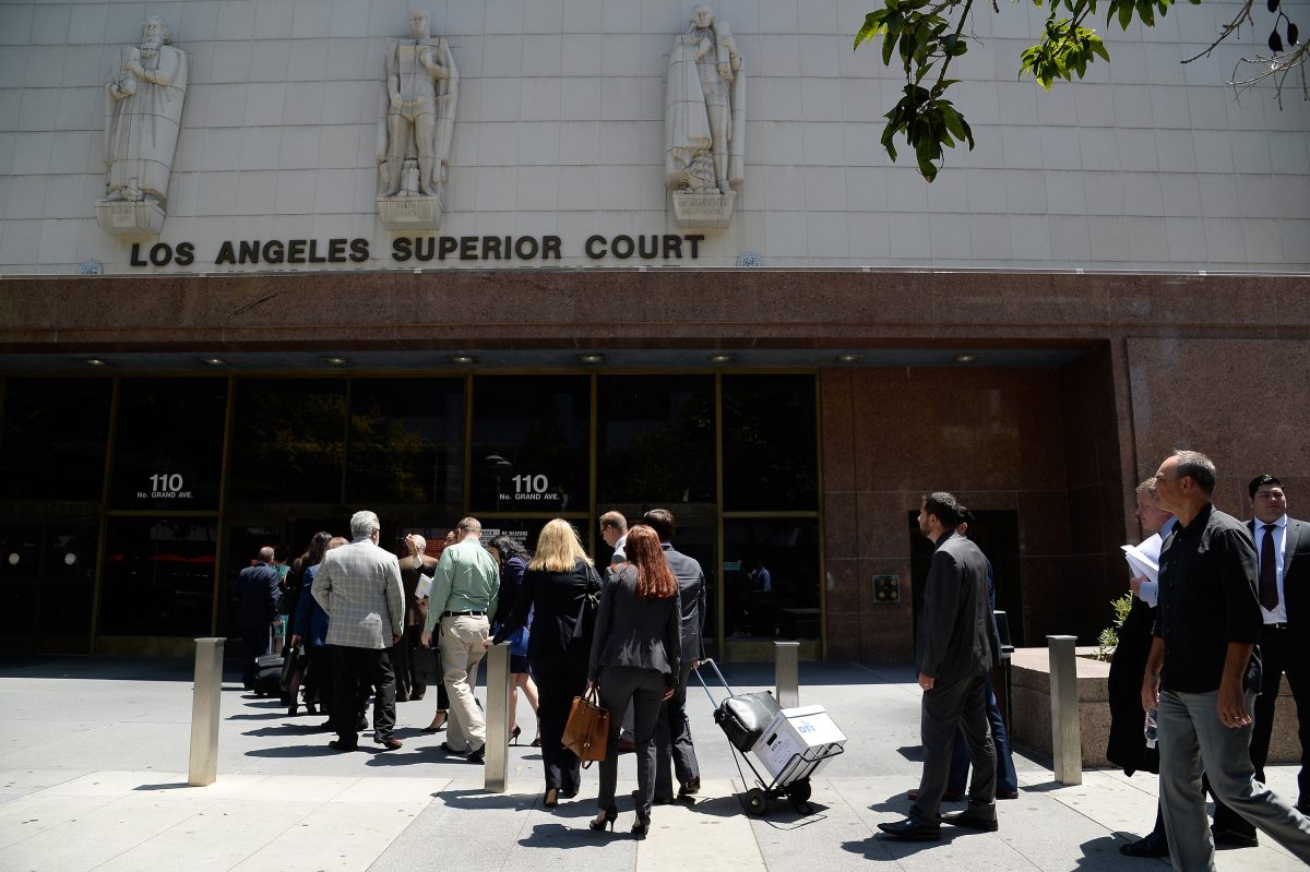 Galleria foto 'Amber Heard, scena muta in Tribunale' - foto 14