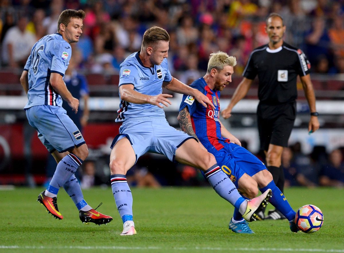 Galleria foto 'Trofeo Gamper: Barcellona – Sampdoria 3-2, i blucerchiati crescono' - foto 2