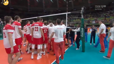 La rissa in Polonia-Iran di Pallavolo, Rio 2016 |video