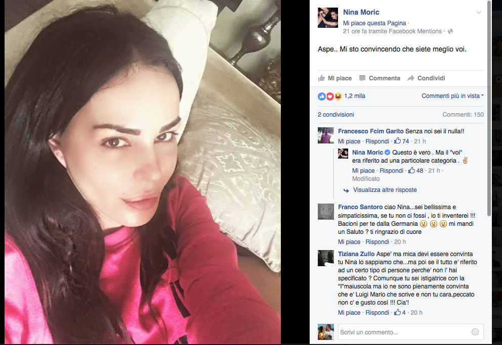 Nina Moric e Fabrizio Corona insieme per amore di Carlos Nina Moric e Fabrizio Corona insieme per amore di Carlos