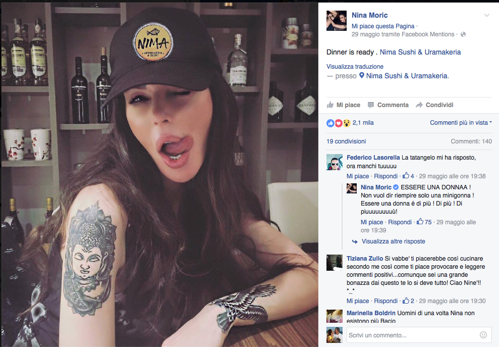 Nina Moric e Fabrizio Corona insieme per amore di Carlos Nina Moric e Fabrizio Corona insieme per amore di Carlos