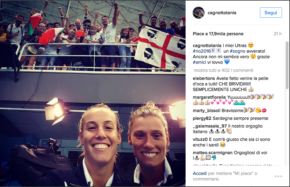 Sui social il dietro le quinte degli azzurri a Rio 2016 Sui social il dietro le quinte degli azzurri a Rio 2016