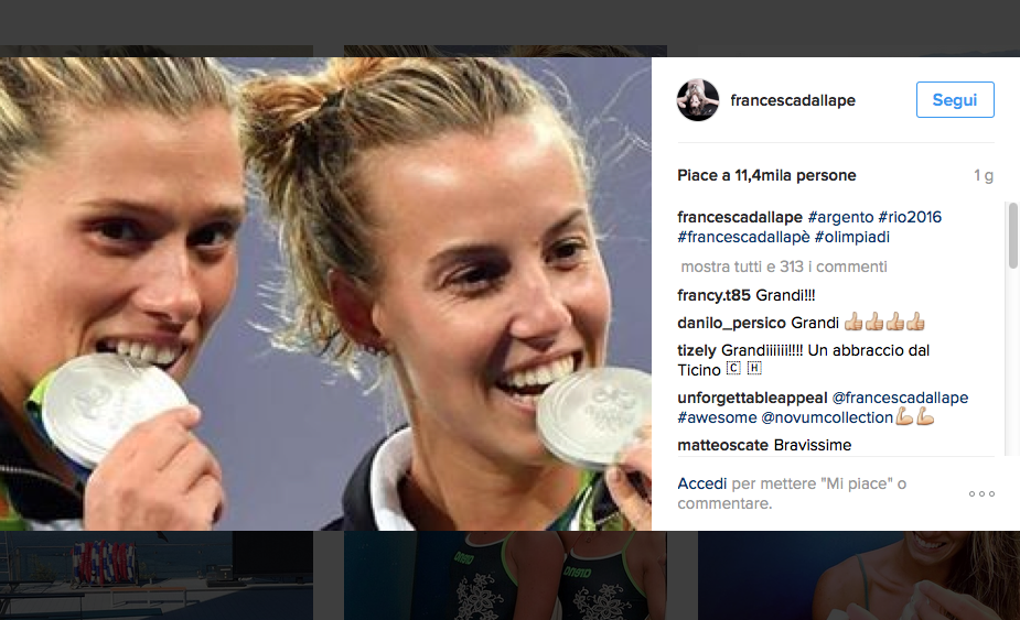 Sui social il dietro le quinte degli azzurri a Rio 2016 Sui social il dietro le quinte degli azzurri a Rio 2016