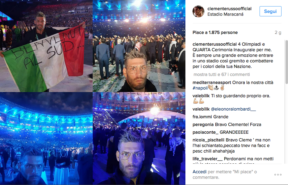 Sui social il dietro le quinte degli azzurri a Rio 2016 Sui social il dietro le quinte degli azzurri a Rio 2016