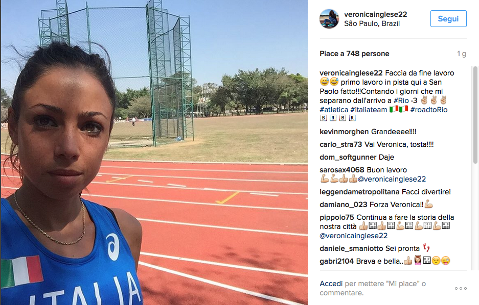 Sui social il dietro le quinte degli azzurri a Rio 2016 Sui social il dietro le quinte degli azzurri a Rio 2016