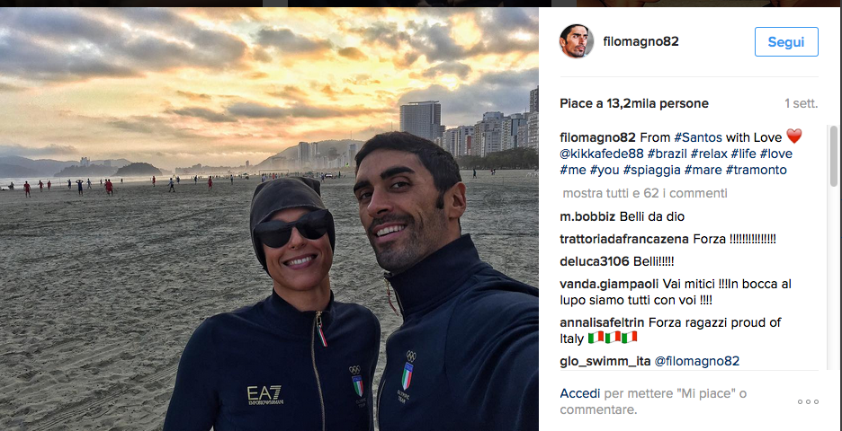 Sui social il dietro le quinte degli azzurri a Rio 2016 Sui social il dietro le quinte degli azzurri a Rio 2016